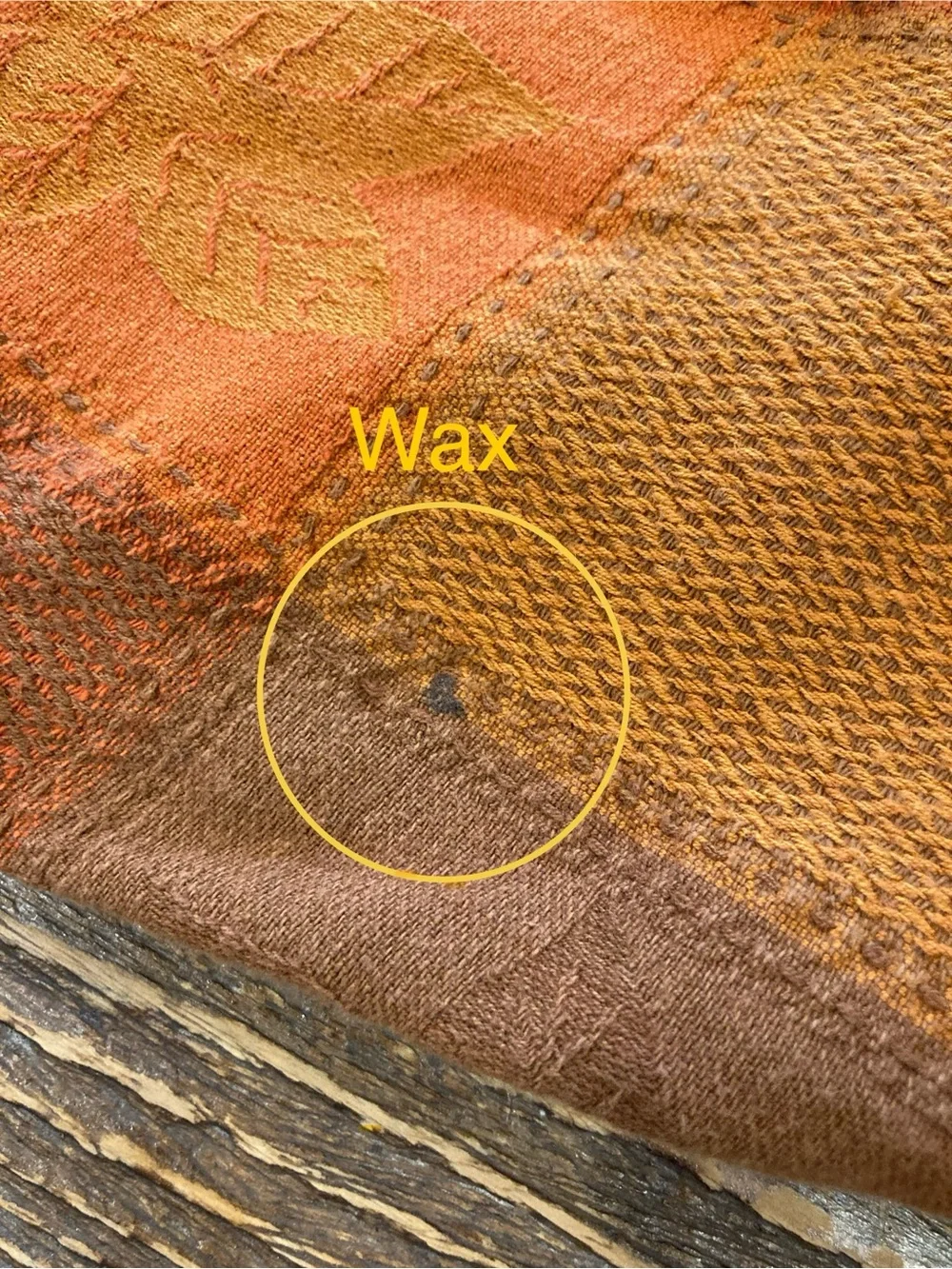 Unknown plaid tablecloth